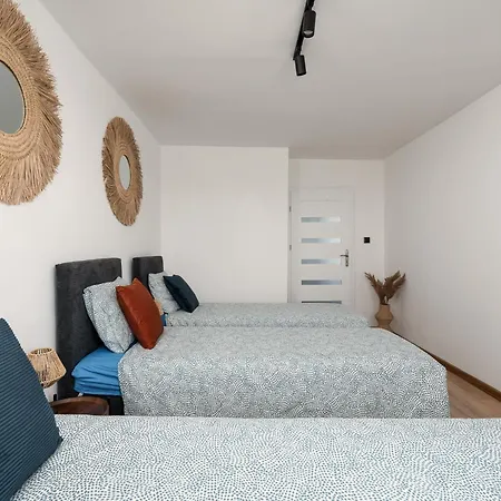 Apartment As-home Bialowieska Parking Free Breslau